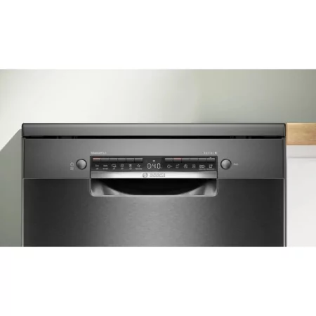 Bosch Dishwasher - (14 Sets - Class B - Black Steel) - SMS4EMC06E