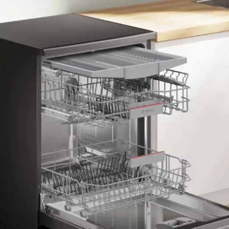 Bosch Dishwasher - (14 Sets - Class B - Black Steel) - SMS4EMC06E