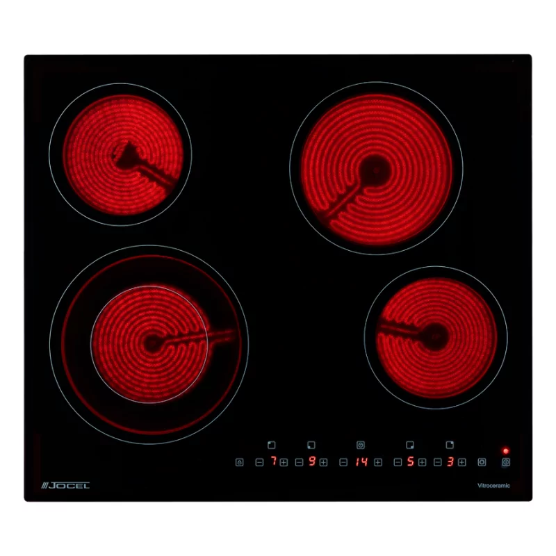 Jocel Vitroceramic Hob - (4 Zones - 7000W - Touch Control) - JP4EV021267