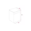 Teka DFS26650 13-Set Class E White Dishwasher