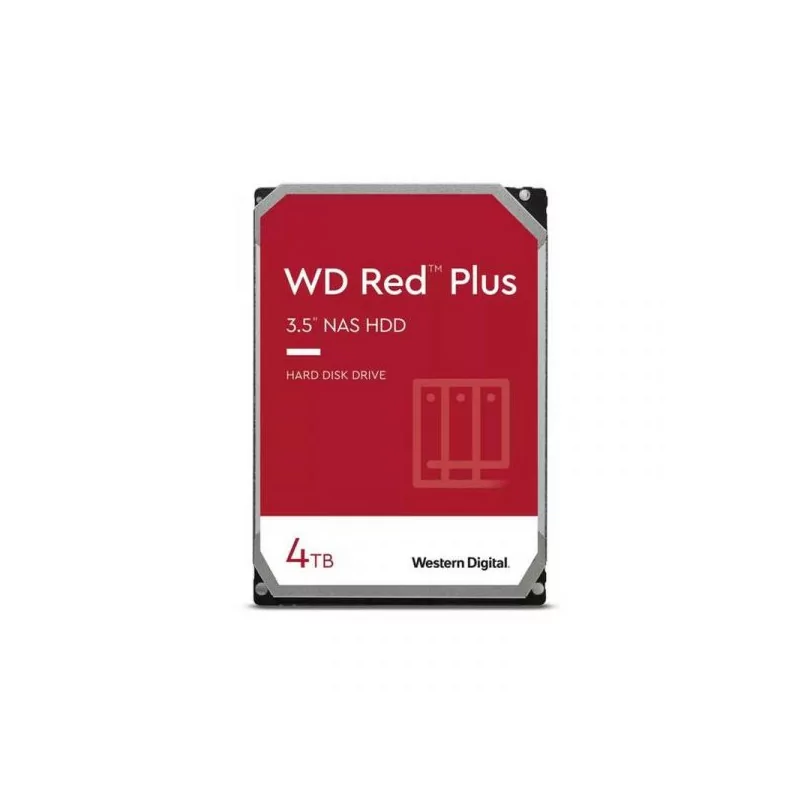 Disco Rígido 3.5" Western Digital WD Red Plus 4TB 5400RPM 256MB Cache SATA 6Gb/s|Western Digital|718037899794 Disco Rígido 3.5" Western Digital WD Red Plus 4TB 5400RPM 256MB Cache SATA 6Gb/s|Western Digital|718037899794