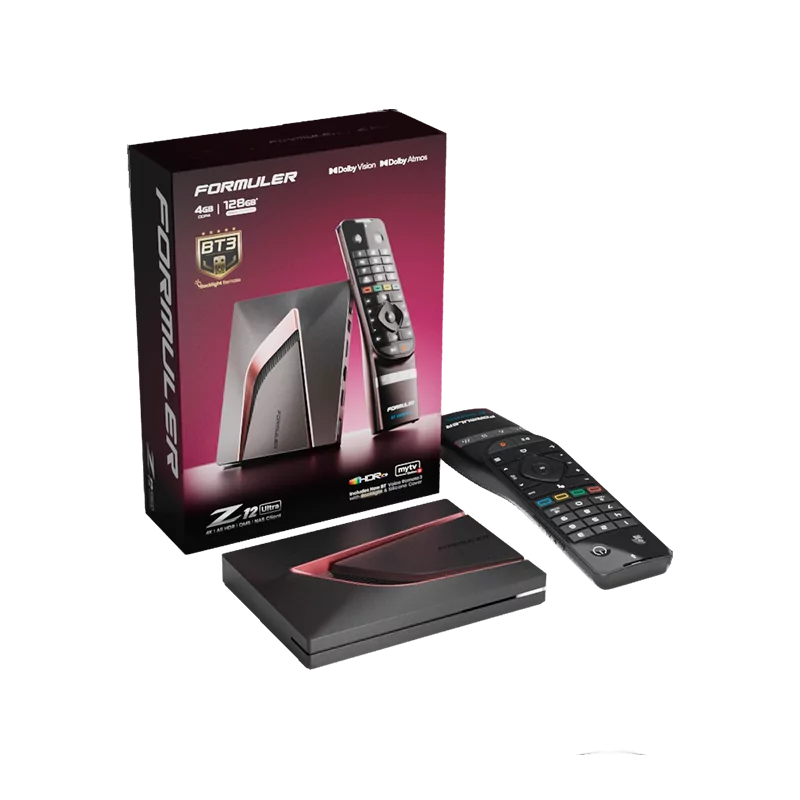 Formuler Z12 Ultra - MyTVOnline 3 - 4GB / 128GB Wi-Fi 6E Gigabit - 4K Formuler Z12 Ultra - MyTVOnline 3 - 4GB / 128GB Wi-Fi 6E Gigabit - 4K