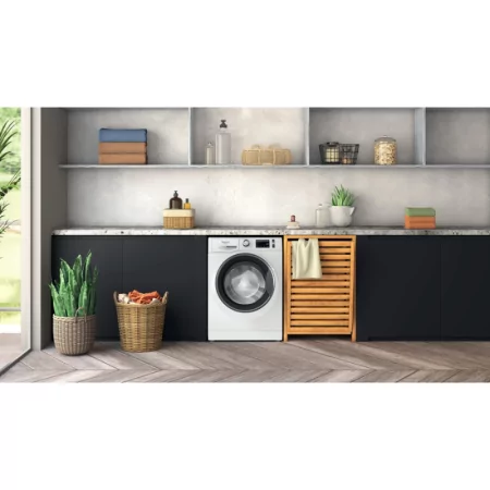 Hotpoint Washing Machine - (8KG - 1400RPM - Class A - White) - NM11 847 WS A EU