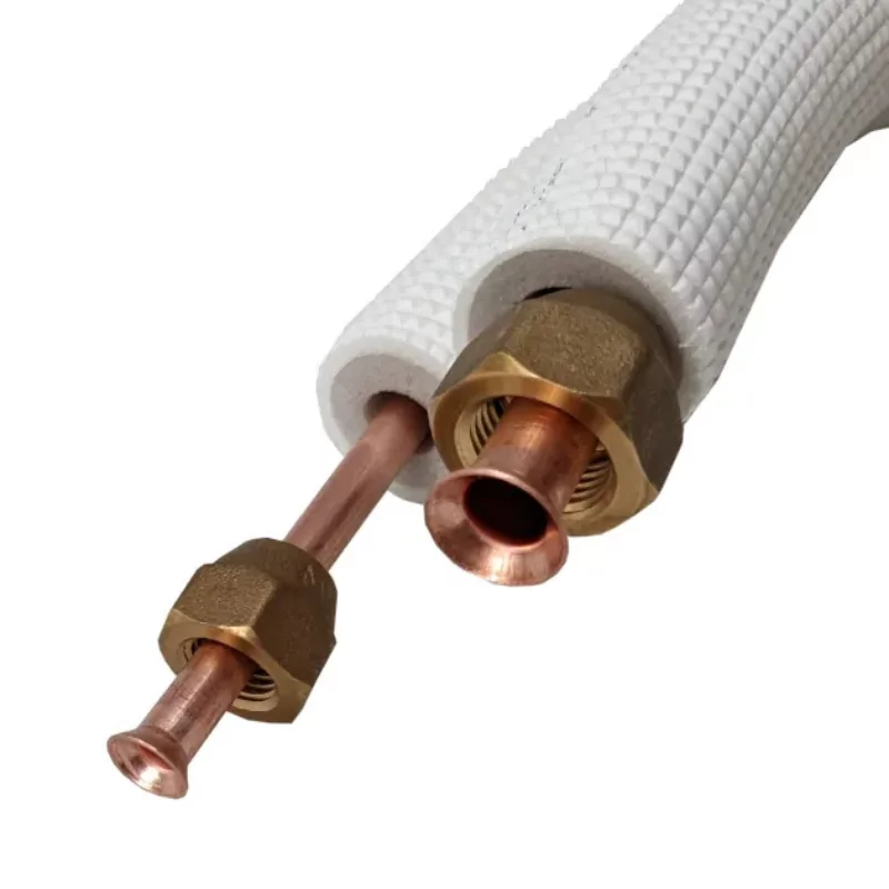 Kit de instalación de aire acondicionado - 1/4" - 3/8" - 5M + Cuadrado + Silentblock - SK5M1438-EST