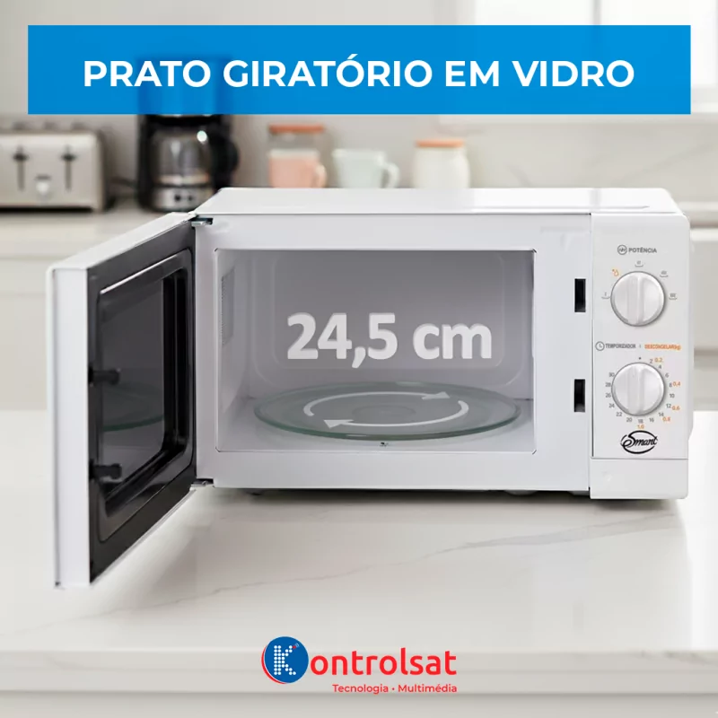 Microondas Blanco 20 Litros - ESMART - MM7P012LW-P00EM