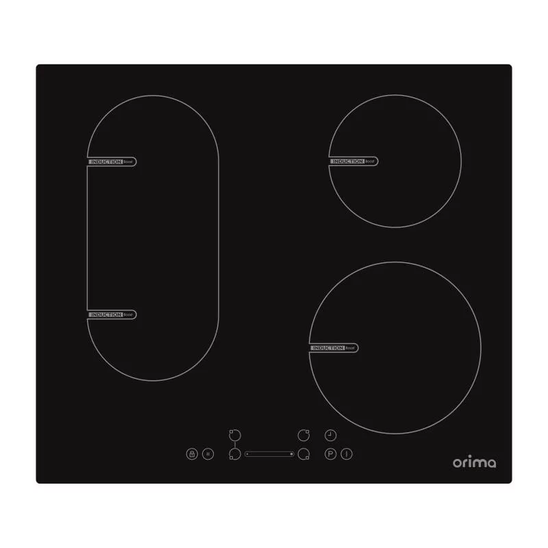 Placa de Indução Orima - (60cm - 4 Zonas - Preta) - ORP-86-INF|ORIMA|5603883214295 Placa de Indução Orima - (60cm - 4 Zonas - Preta) - ORP-86-INF|ORIMA|5603883214295