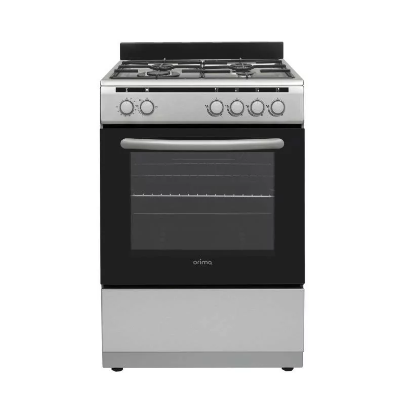 Cocina de Gas Orima - (69L - 4 Quemadores - Inox) - OR-660-X