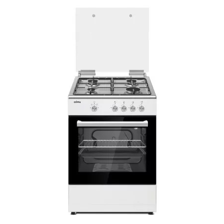 Cocina Orima OR-650-W (4 Quemadores Gas - Blanco - Horno a Gas 55L)
