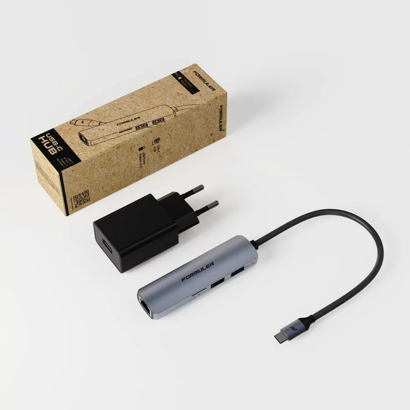Formuler USB-C Hub with Ethernet and USB to Z mini Formuler USB-C Hub with Ethernet and USB to Z mini