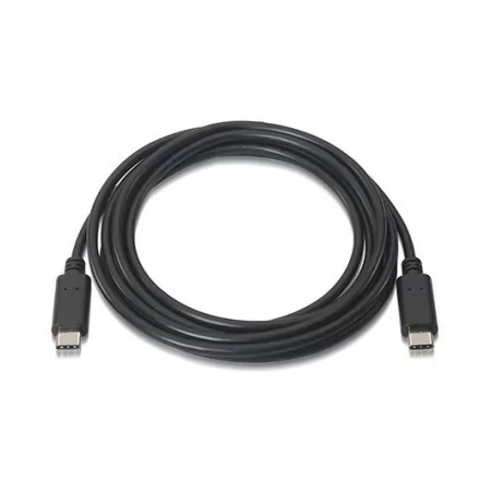 Cabo USB-C Aisens - (2.0 - 0.5M - Preto) - A107-0055|AISENS|8436574700541