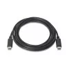 Cabo USB-C Aisens - (2.0 - 0.5M - Preto) - A107-0055|AISENS|8436574700541