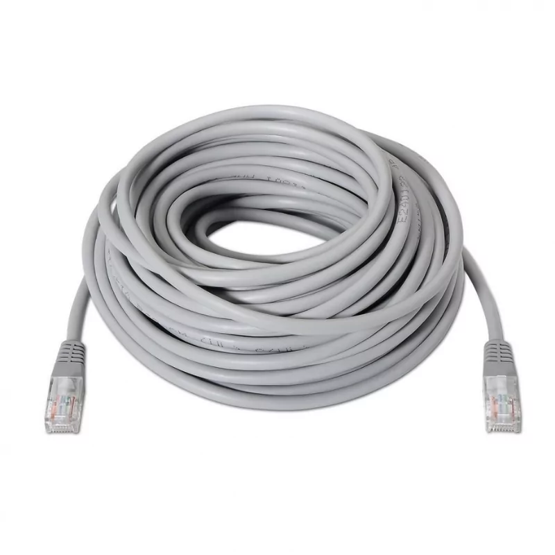 Aisens Cabo de Rede RJ45 UTP Cat.5e - 20M Cinza - Conexão Estável e Rápida|AISENS|8436574701845 Aisens Cabo de Rede RJ45 UTP Cat.5e - 20M Cinza - Conexão Estável e Rápida|AISENS|8436574701845