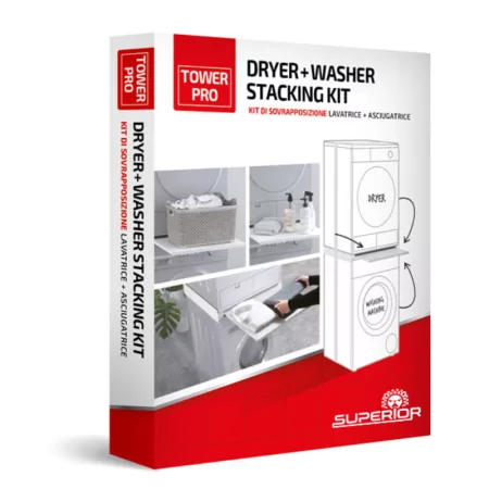 Superior Electronics Washer Dryer Stacking Kit - Pull-Out Space Organization