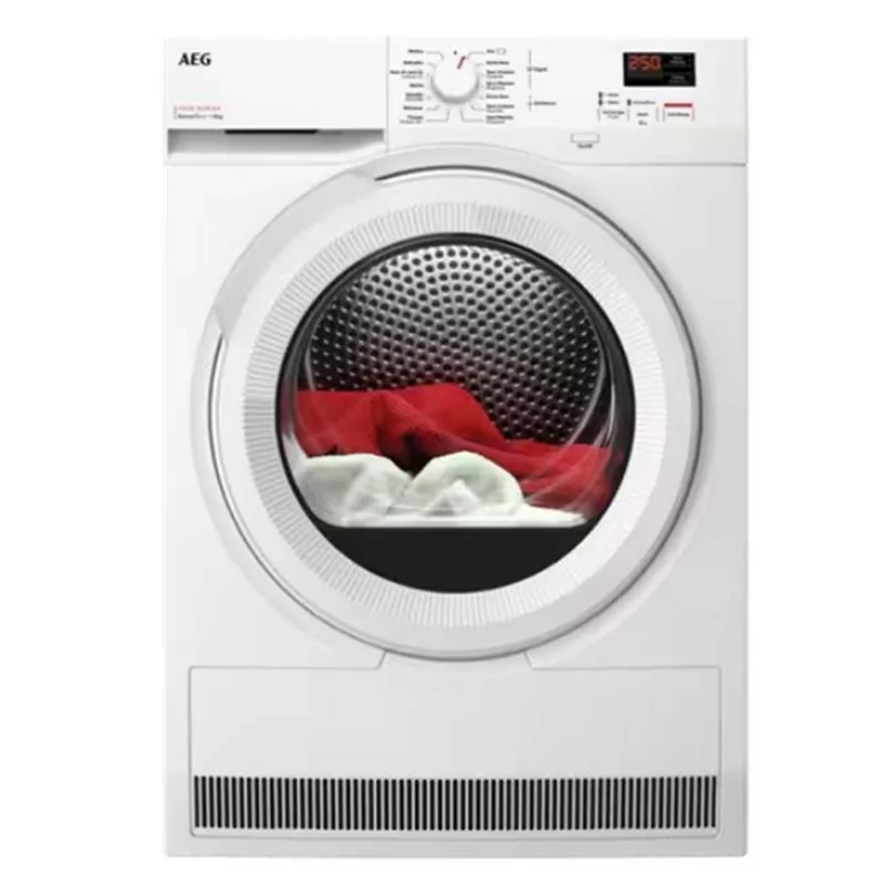 Máquina Secar Roupa AEG TR708L2OZ (8kg - Bomba Calor - A++) - Secagem SensiDry|Aeg|7332543840953
