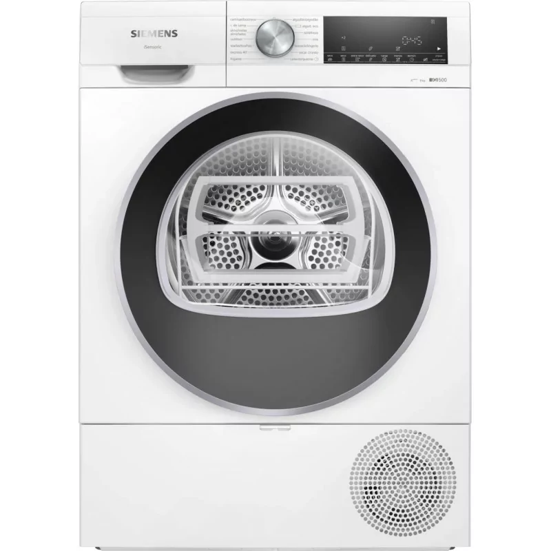 Máquina Secar Roupa Siemens iQ500 WQ33G2D0ES (8kg - Bomba Calor - A+++)|Siemens|4242003907412 Máquina Secar Roupa Siemens iQ500 WQ33G2D0ES (8kg - Bomba Calor - A+++)|Siemens|4242003907412