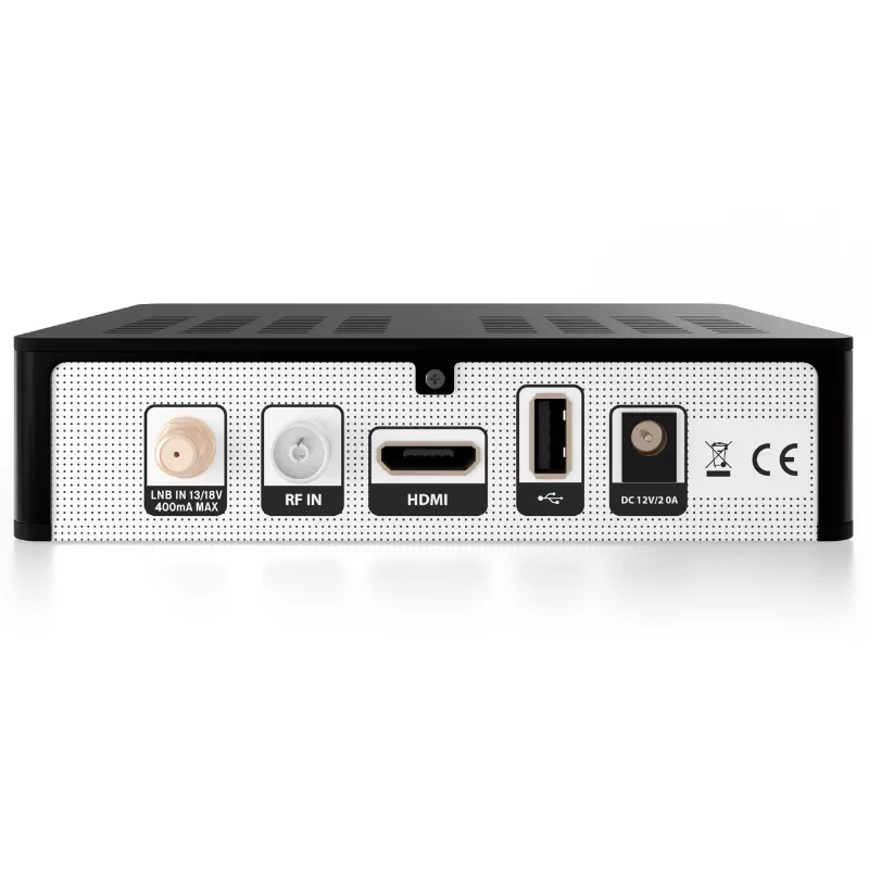 Amiko Mini Combo FTA - HEVC Full HD - DVB-S2X/T2/C - USB PVR Ready