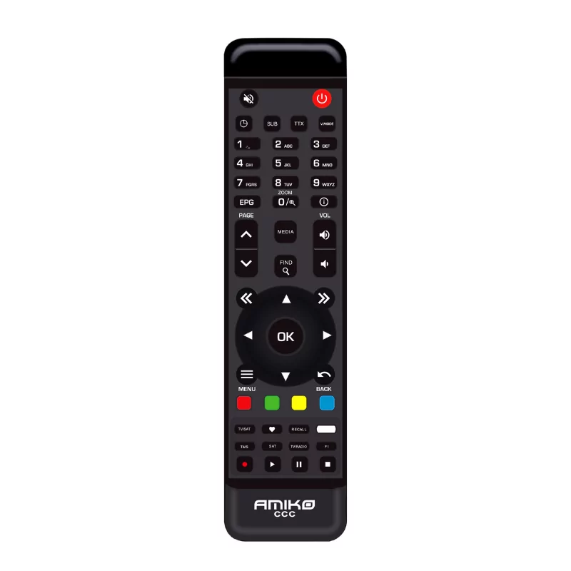 Amiko Mini Combo FTA - HEVC Full HD - DVB-S2X/T2/C - USB PVR Ready