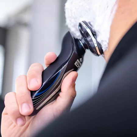 EDM Rechargeable Electric Shaver – 3-Blade Triple Floating System