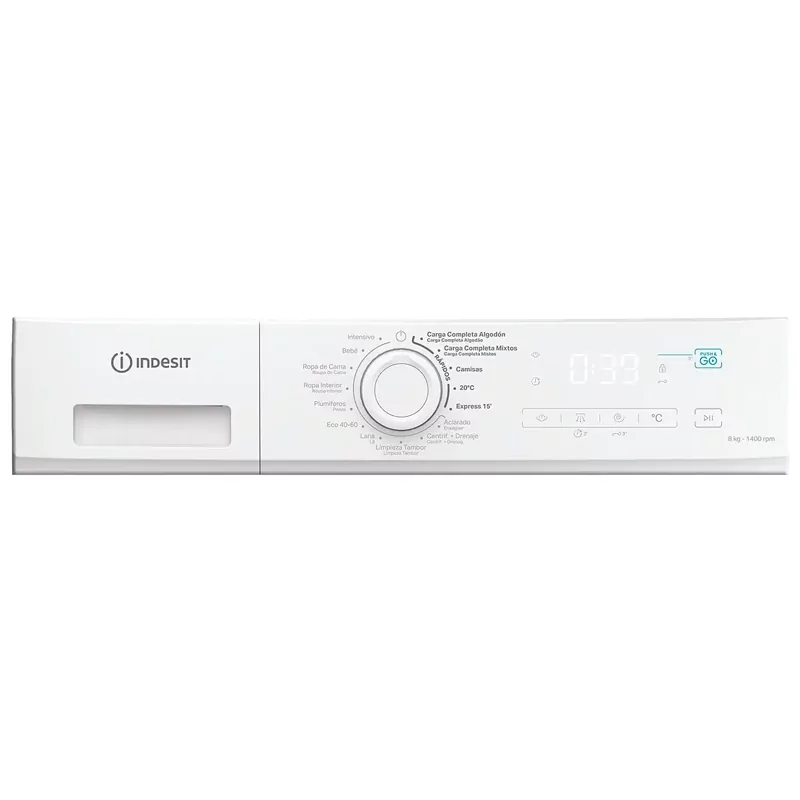 Lavadora Indesit IMA864B - (8kg - 1400rpm Inverter - A)