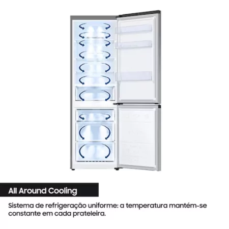 Frigorífico Combinado Samsung RB38C600DSA (390L - Classe D - Inox)|Samsung|8806094768183 Frigorífico Combinado Samsung RB38C600DSA (390L - Classe D - Inox)|Samsung|8806094768183