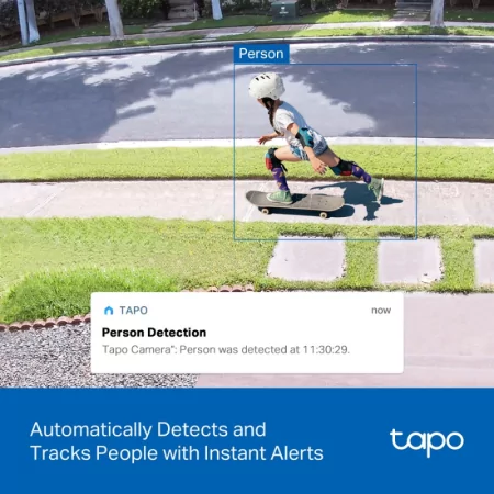 TC90KIT - TP-Link Tapo TC90 Kit Smart Security Camera - Outdoor Wi-Fi Pan/Tilt + Solar Panel
