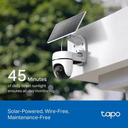 TC90KIT - Câmara de Segurança Inteligente TP-Link Tapo TC90 Kit - Wi-Fi Exterior Pan/Tilt + Painel Solar|TP-Link|1210002605328 TC90KIT - Câmara de Segurança Inteligente TP-Link Tapo TC90 Kit - Wi-Fi Exterior Pan/Tilt + Painel Solar|TP-Link|1210002605328