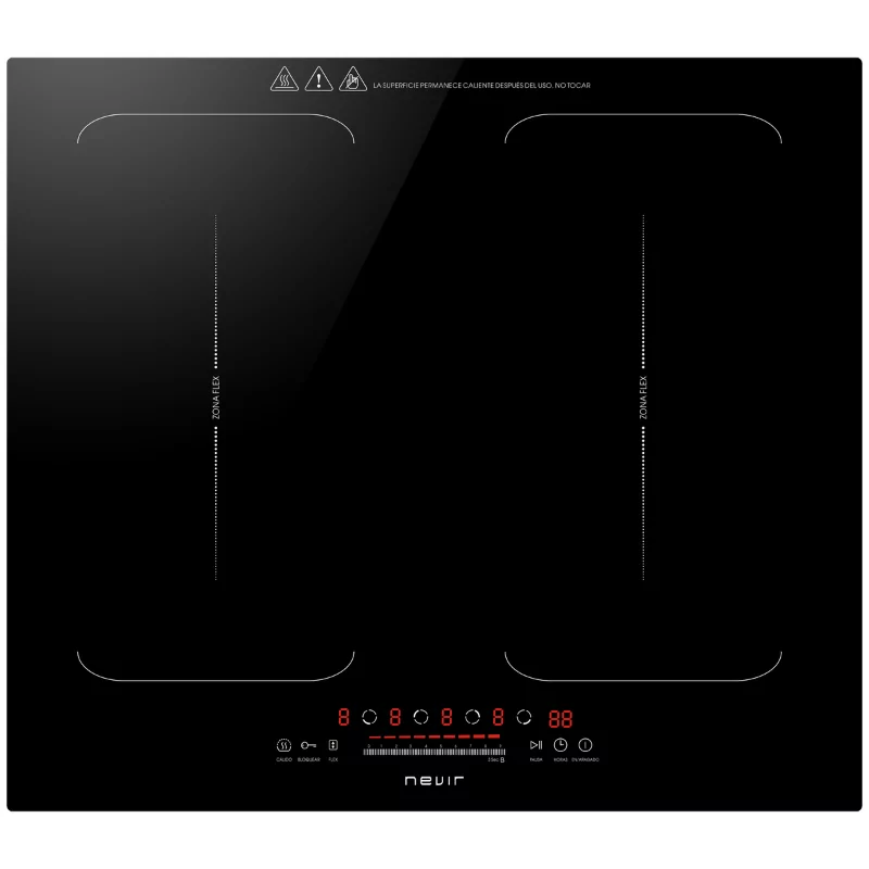 Placa Indução Nevir - (4 Zonas - 7400W) - NVR-IND2100FLEX|Nevir|8427155802167 Placa Indução Nevir - (4 Zonas - 7400W) - NVR-IND2100FLEX|Nevir|8427155802167