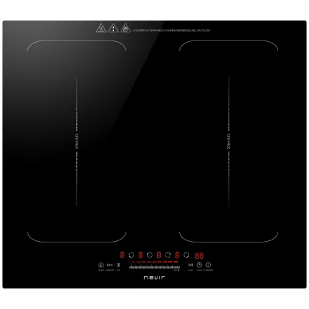 Placa de Inducción Nevir NVR-IND2100FLEX (4 Zonas - 60cm - 7400W)