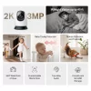 Câmara Wi-Fi Mercusys MC210 Pan/Tilt (2K 3MP - Visão Noturna - Áudio Bidirecional)|Mercusys|6957939004897 Câmara Wi-Fi Mercusys MC210 Pan/Tilt (2K 3MP - Visão Noturna - Áudio Bidirecional)|Mercusys|6957939004897