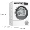 Máquina Secar Roupa Bosch WQG245D1ES (9kg - Bomba Calor - A+++)|Bosch|4242005523276 Máquina Secar Roupa Bosch WQG245D1ES (9kg - Bomba Calor - A+++)|Bosch|4242005523276
