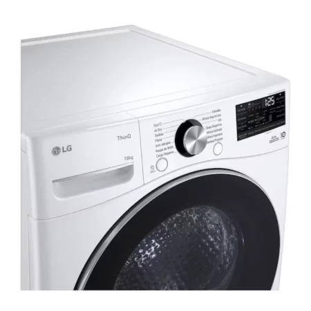 Máquina de Secar Roupa LG RH18U8AVCW 18Kg Classe A+++|LG|8806096168608 Máquina de Secar Roupa LG RH18U8AVCW 18Kg Classe A+++|LG|8806096168608