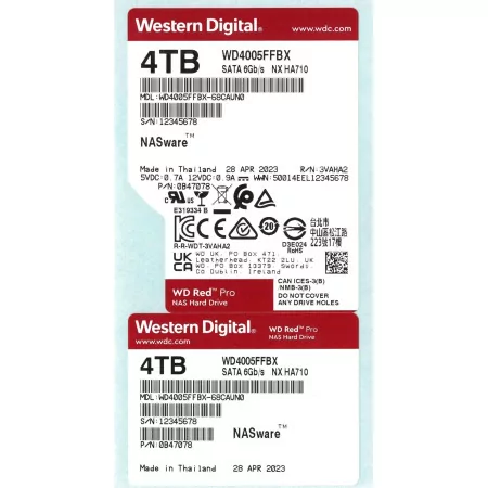Disco Rígido Western Digital WD4005FFBX (Série WD Red Pro)|Western Digital|0718037902814 Disco Rígido Western Digital WD4005FFBX (Série WD Red Pro)|Western Digital|0718037902814