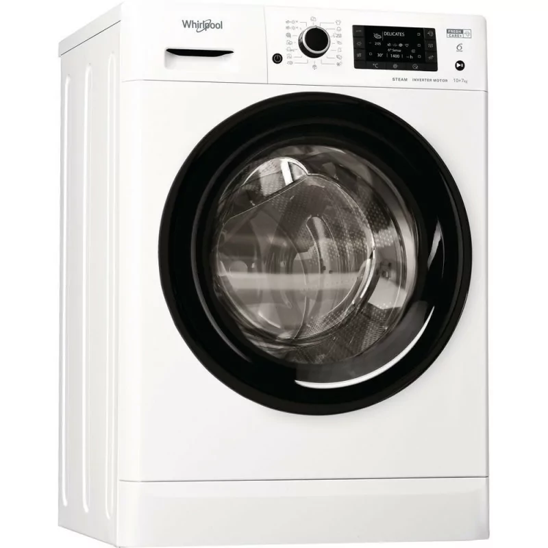 Máquina de Lavar e Secar Roupa Whirlpool FWDD 1071682 (10kg/7kg - 1600rpm - Classe E)|Whirlpool|8003437612466 Máquina de Lavar e Secar Roupa Whirlpool FWDD 1071682 (10kg/7kg - 1600rpm - Classe E)|Whirlpool|8003437612466