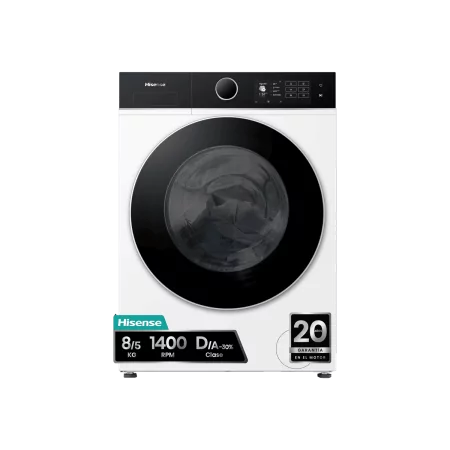 Lavadora Secadora Hisense WD5I8043BWF (8kg/5kg - 1400rpm - Clase A)|Hisense|6901101832498 Lavadora Secadora Hisense WD5I8043BWF (8kg/5kg - 1400rpm - Clase A)|Hisense|6901101832498