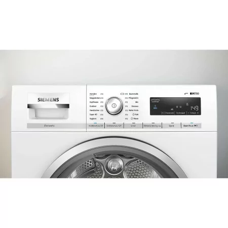 Máquina Secar Roupa Siemens iQ300 WT43HV91ES (8kg - Bomba Calor - A++) - Secagem Eficiente