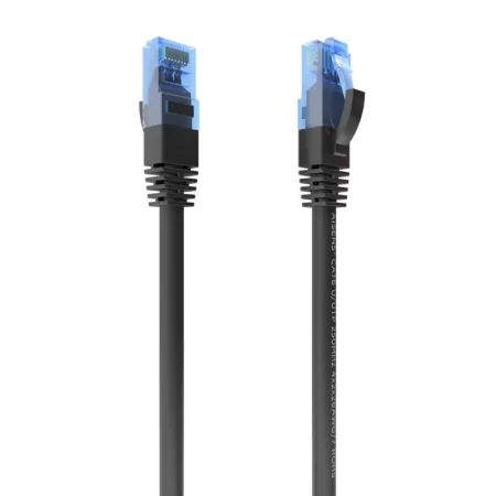 Cabo de Rede RJ45 AWG26 CCA UTP Cat6 Aisens - 1M - Preto|AISENS|8435739900727