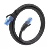 Cabo de Rede RJ45 AWG26 CCA UTP Cat6 Aisens - 1M - Preto