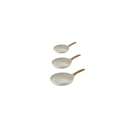 San Ignacio Pressed Aluminium Frying Pan Set (3 Pieces - 16/20/24 cm - Non-Stick)