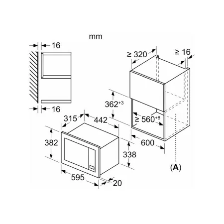 Balay 3CG6112X3 Microwave (20L - 800W - With Grill)