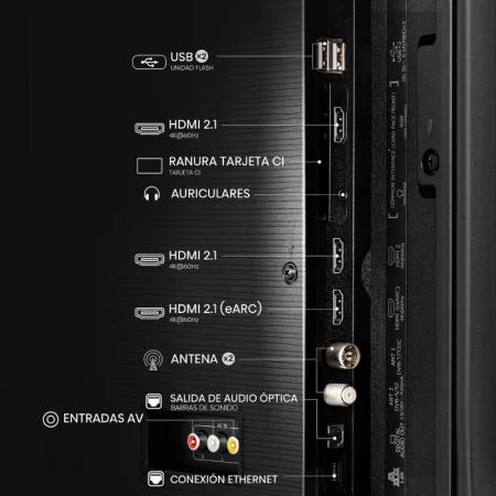 Smart TV Hisense 50 - (QLED - 4K UHD - Vidaa OS - 126cm) - 50E7Q|Hisense|6942351418636