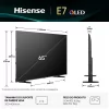 Smart TV Hisense 65 - (QLED - 4K UHD - Vidaa OS - 164cm) - 65E7Q|Hisense|6942351418902