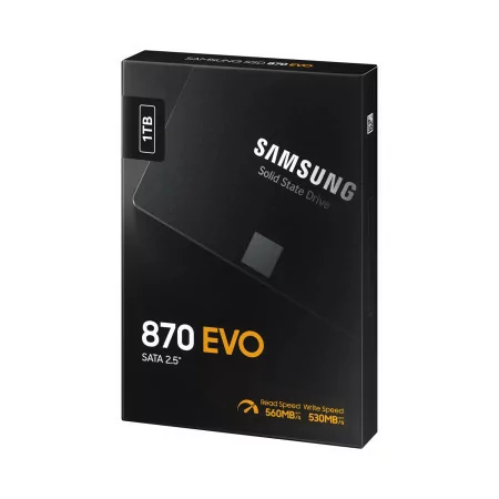 Samsung 870 EVO 1TB SSD (2.5" SATA 6.0 Gb/s - 560 MB/s)
