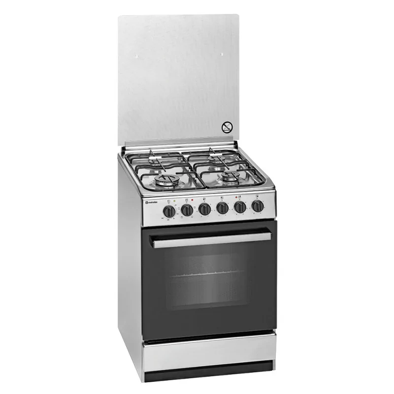 Cocina Mixta MEIRELES 4 Quemadores Inox - E 540 X ST