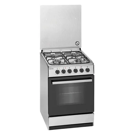 Fogão Misto MEIRELES 4 Queimadores Inox - E 540 X ST