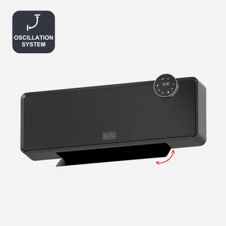 Calefactor Cerâmico de Parede Black & Decker 2000W - BXSH2001E