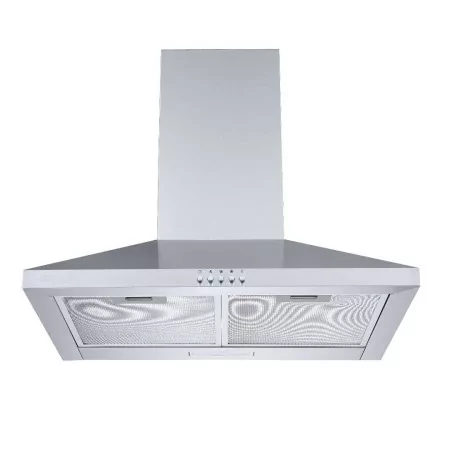Extractor Confortec Chaminé Piramidal 90cm 400m³/h Inox - CF73P90X