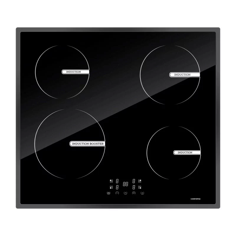 Confortec Induction Hob - (4 Zones - 6800W) - CFH6244IND Confortec Induction Hob - (4 Zones - 6800W) - CFH6244IND