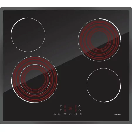 Placa Vitrocerámica Confortec 60cm 4 Zonas - CFH6244VTC