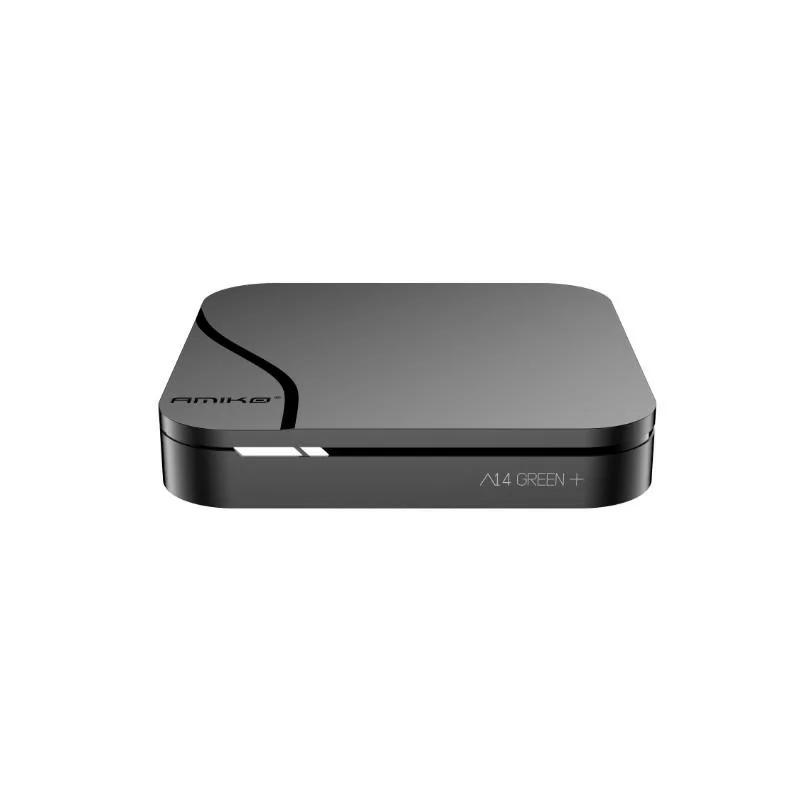 Amiko A14 Green+ BT - Android 14 - 2GB/32GB - Dual Band WiFi - IPTV 4K UHD