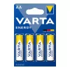 Varta Energy AA Alkaline LR6 Batteries - Pack of 4 - Energy AA